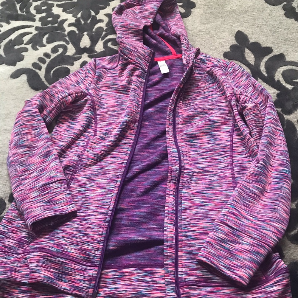 Kids Athleta hooded zip up jacket